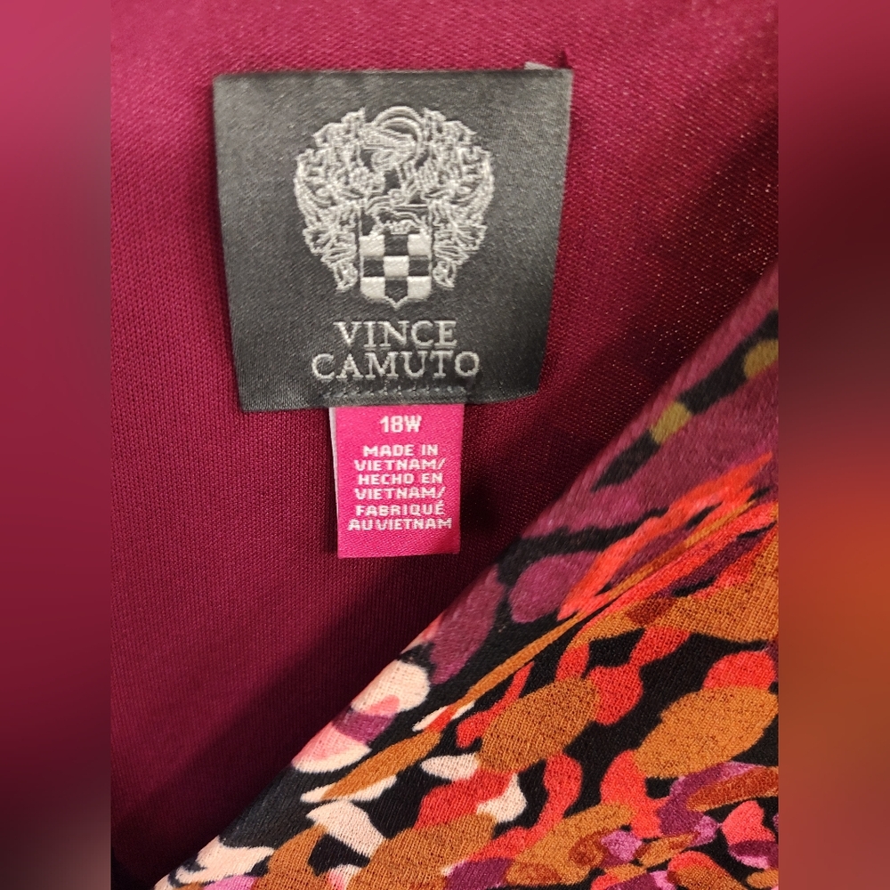 NWT! Women's Plus Size Vince Camuto Maxi Dress - Size 18W - Retail $179 - Picture 4 of 6